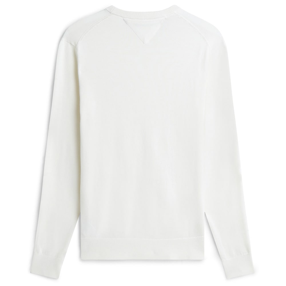 Tommy Hilfiger Εκρού Πουλόβερ C Neck - MW0MW39999