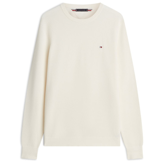 Tommy Hilfiger Εκρού Πουλόβερ C Neck - MW0MW36347