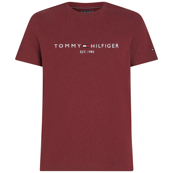 Tommy Hilfiger Μπορντό T-shirt C Neck - MW0MW11797