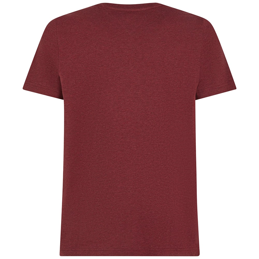 Tommy Hilfiger Μπορντό T-shirt C Neck - MW0MW11797