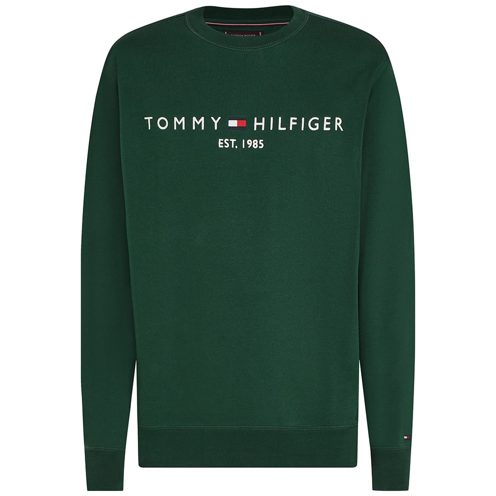 Tommy Hilfiger Πράσινο Φούτερ C Neck - MW0MW11596