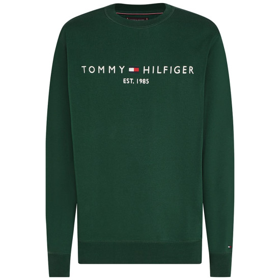 Tommy Hilfiger Πράσινο Φούτερ C Neck - MW0MW11596
