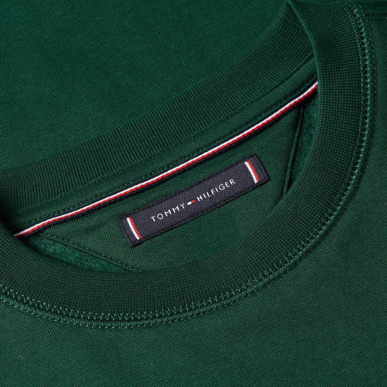 Tommy Hilfiger Πράσινο Φούτερ C Neck - MW0MW11596