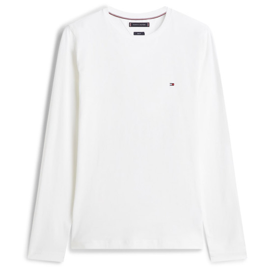 TOMMY HILFIGER Λευκή Μπλούζα C Neck - MW0MW10804