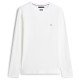 TOMMY HILFIGER Λευκή Μπλούζα C Neck - MW0MW10804