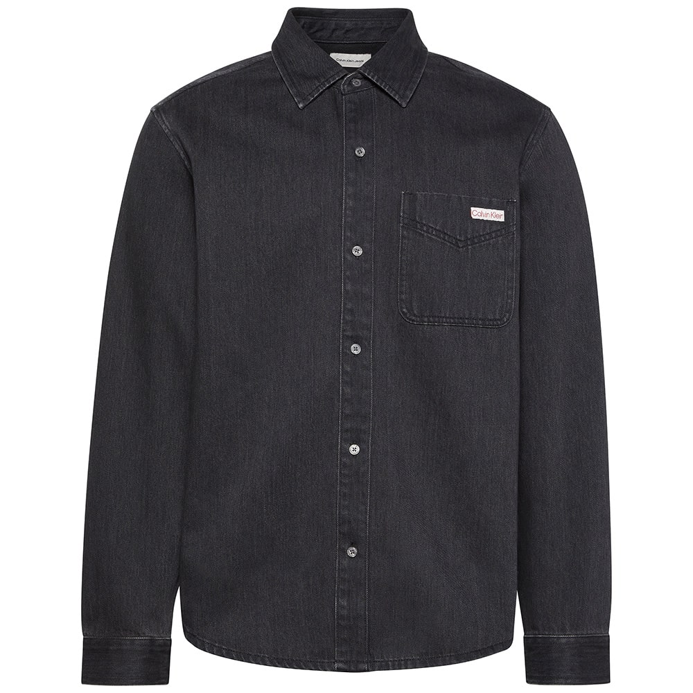 Calvin Klein Μαύρο Πουκάμισο Denim - LV04RD765G