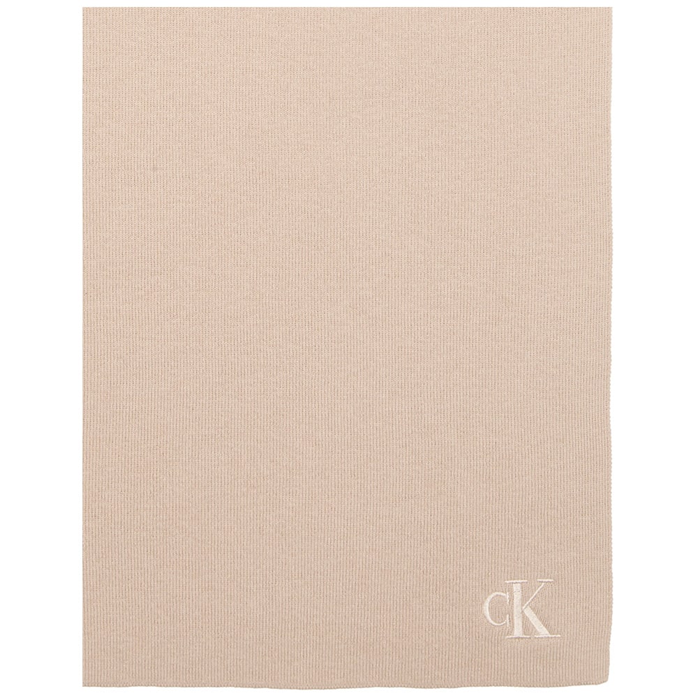 Calvin Klein Μπεζ Κασκόλ - LV04D8021G