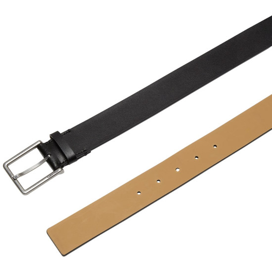 Calvin Klein Μαύρη Ζώνη 100% Leather - LV04D7047G