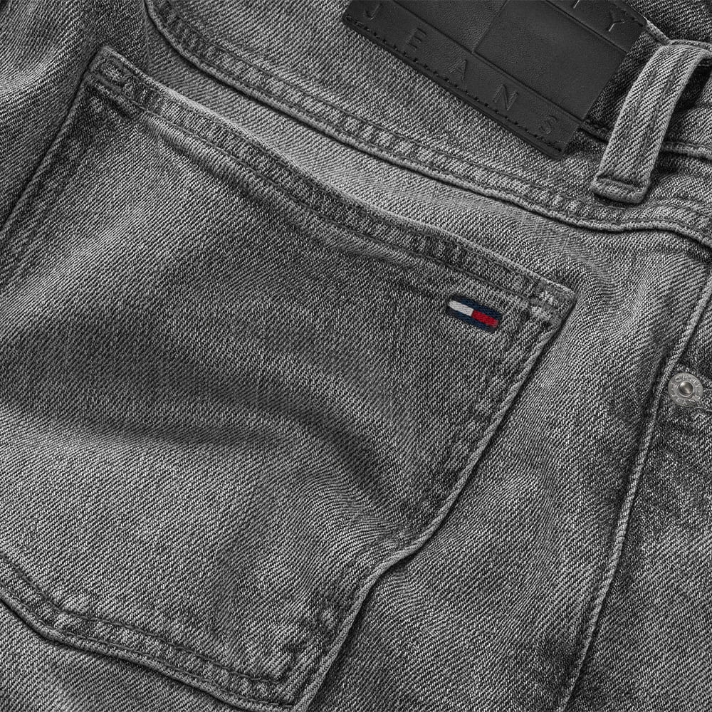 Tommy Hilfiger Γκρι Βερμούδα Denim - DM0DM22975