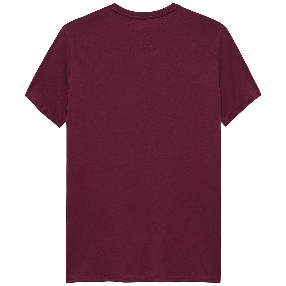 TOMMY JEANS Μπορντό T-shirt C Neck - DM0DM04411