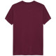 TOMMY JEANS Μπορντό T-shirt C Neck - DM0DM04411