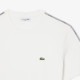 Lacoste Λευκό T-shirt C Neck - 3TH0888