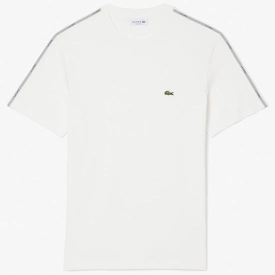 Lacoste Λευκό T-shirt C Neck - 3TH0888
