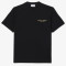 Lacoste Μαύρο T-shirt C Neck - 3TH1425