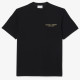 Lacoste Μαύρο T-shirt C Neck - 3TH1425
