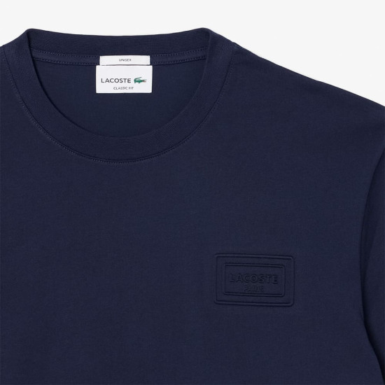 Lacoste Μπλε T-shirt C Neck - 3TH0753