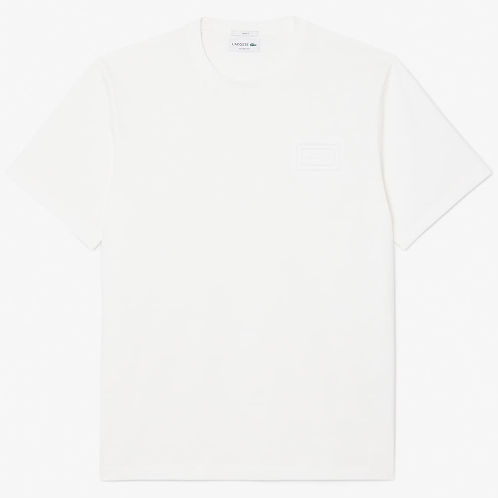 Lacoste Λευκό T-shirt C Neck - 3TH0753