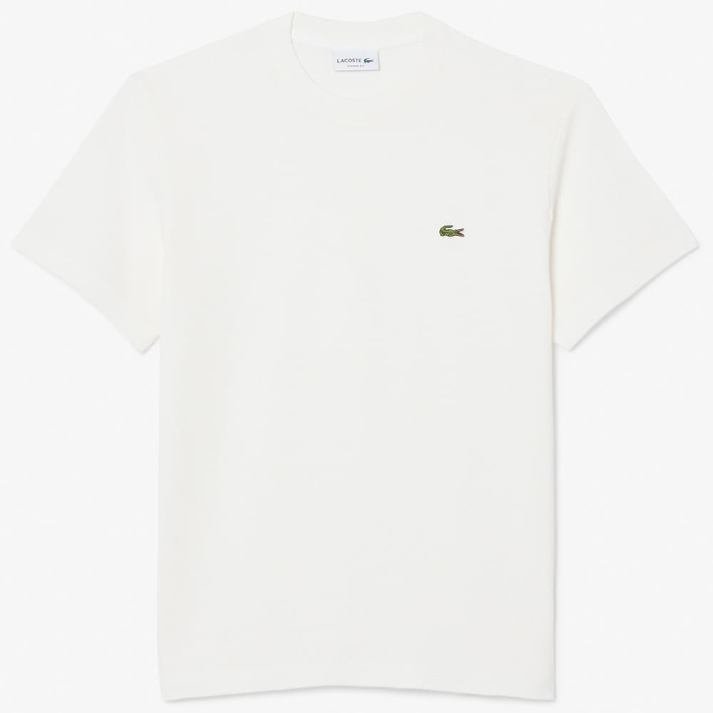 Lacoste Λευκό T-shirt C Neck - 3TH0629