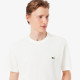 Lacoste Λευκό T-shirt C Neck - 3TH0629