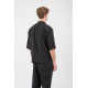 Vittorio Μαύρο Πουκάμισο Oversize - 300-26-MORRONE