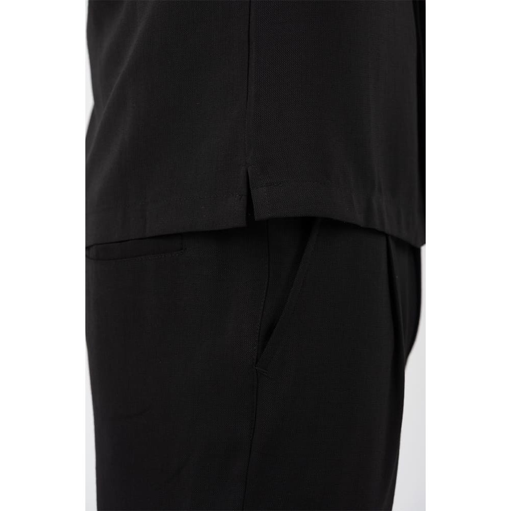 Vittorio Μαύρο Πουκάμισο Oversize - 300-26-MORRONE
