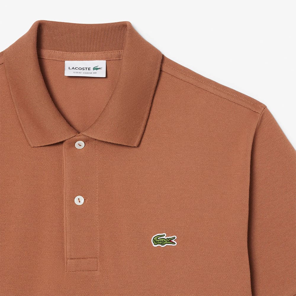 LACOSTE Πορτοκαλί Κοντομάνικο polo - 3L1212