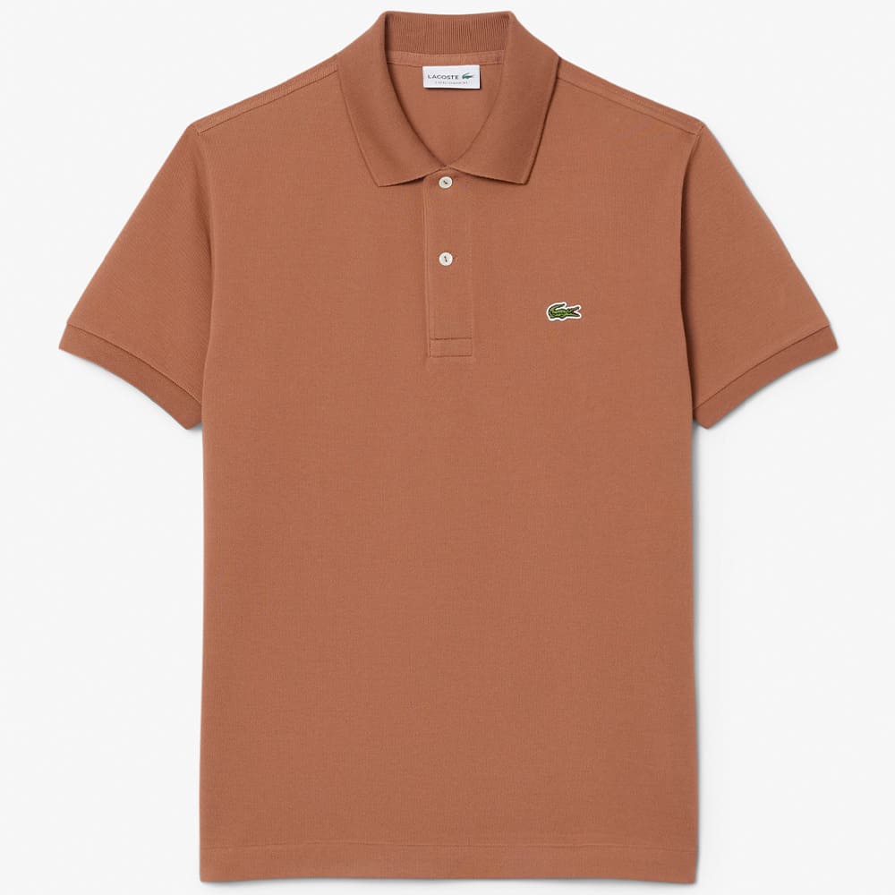 LACOSTE Πορτοκαλί Κοντομάνικο polo - 3L1212