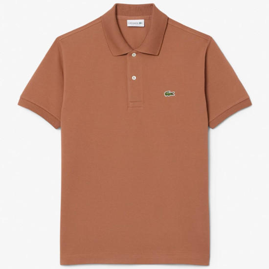 LACOSTE Πορτοκαλί Κοντομάνικο polo - 3L1212