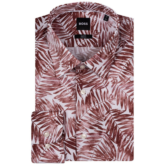 Boss Κόκκινο Πουκάμισο Floral - 50490034