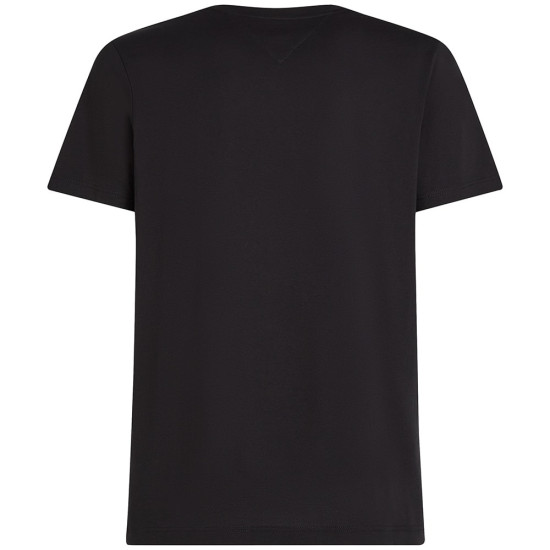 Tommy Hilfiger Μαύρο T-shirt C Neck - MW0MW41231