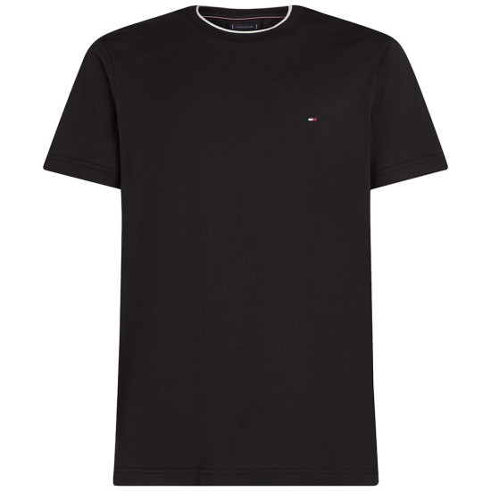 Tommy Hilfiger Μαύρο T-Shirt C Neck - MW0MW39368