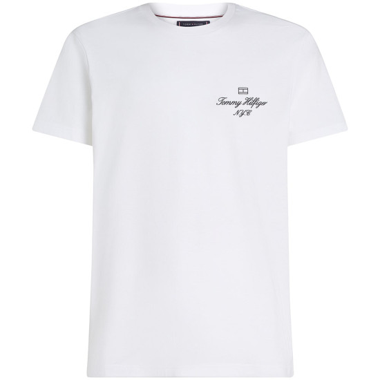 Tommy Hilfiger Λευκό T-shirt C Neck - MW0MW39360