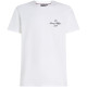 Tommy Hilfiger Λευκό T-shirt C Neck - MW0MW39360