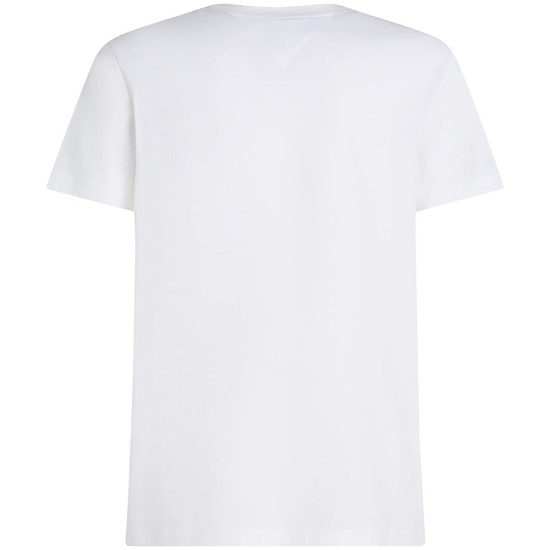 Tommy Hilfiger Λευκό T-shirt C Neck - MW0MW39360