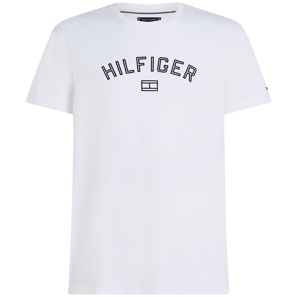 Tommy Hilfiger Λευκό T-shirt C Neck - MW0MW39357