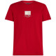 Tommy Hilfiger Κόκκινο T-shirt C Neck - MW0MW39349