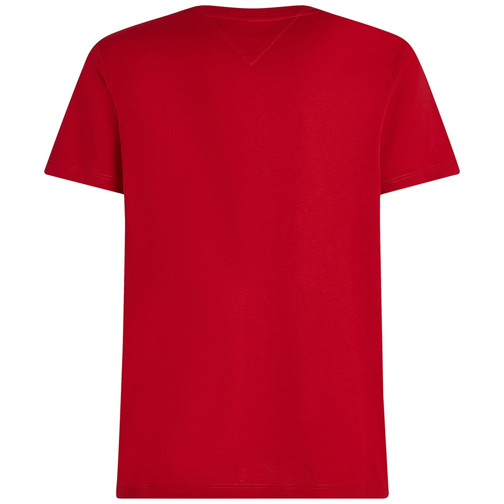 Tommy Hilfiger Κόκκινο T-shirt C Neck - MW0MW39349