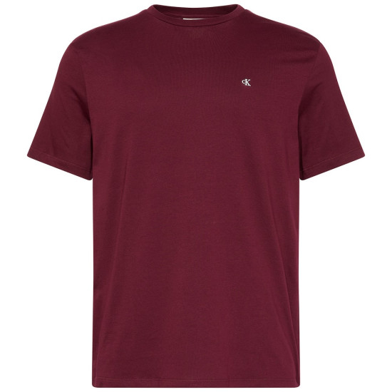 Calvin Klein Μπορντό T-shirt C Neck - LV040HM265