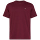 Calvin Klein Μπορντό T-shirt C Neck - LV040HM265
