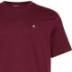 Calvin Klein Μπορντό T-shirt C Neck - LV040HM265