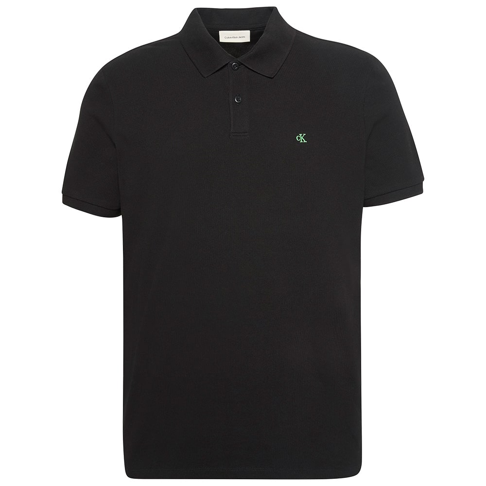 Calvin Klein Μαύρο Κοντομάνικο polo - LV040EM269