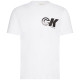 Calvin Klein Λευκό T-shirt C Neck - LV04RC835G