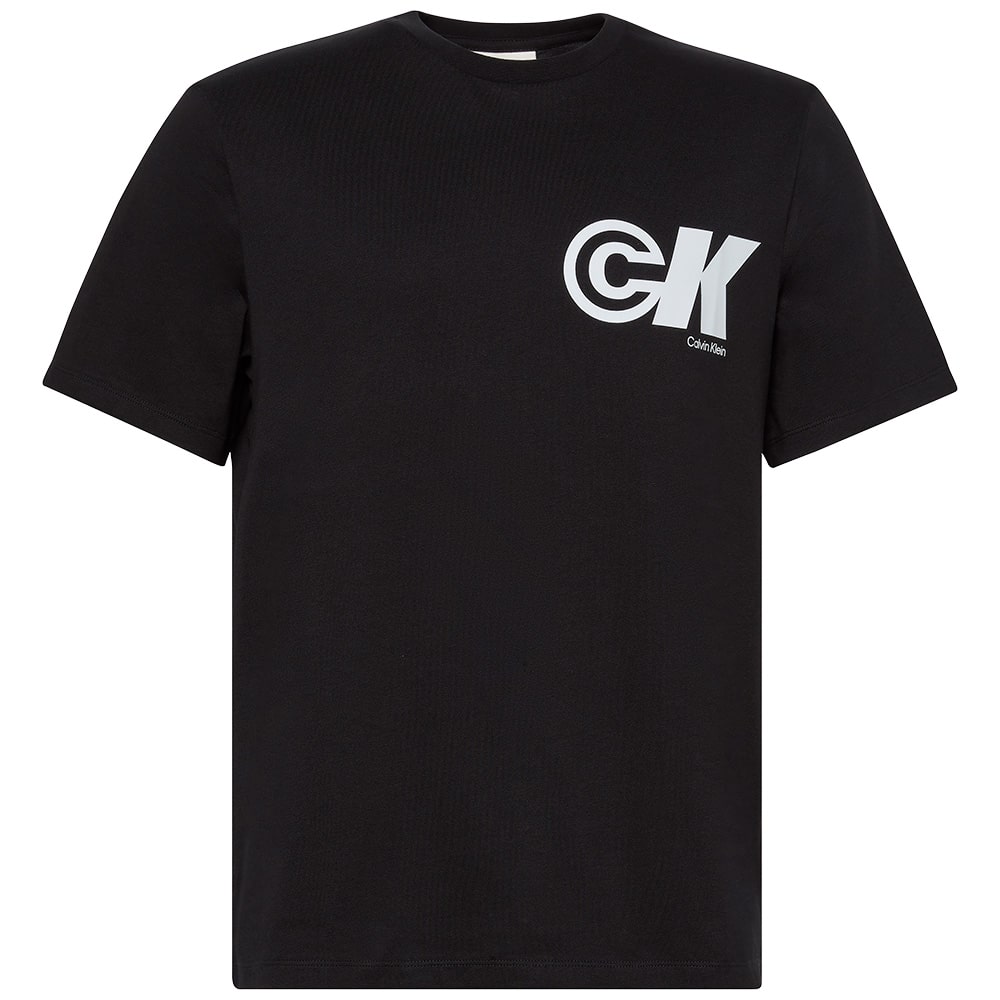 Calvin Klein Μαύρο T-shirt C Neck - LV04RC835G