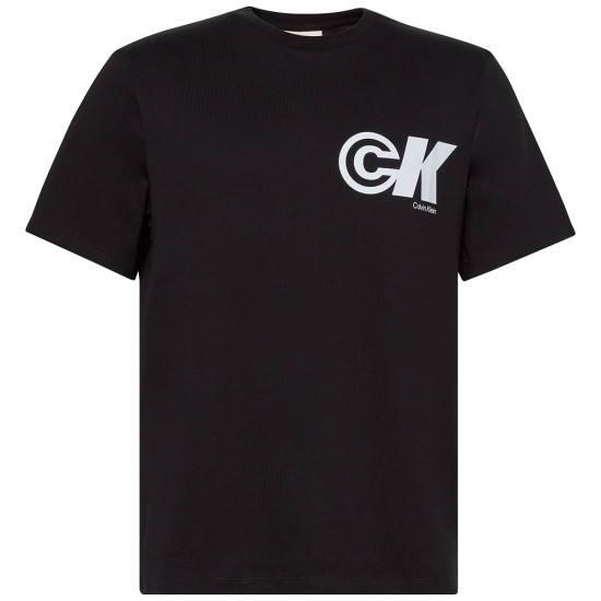Calvin Klein Μαύρο T-shirt C Neck - LV04RC835G