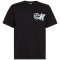 Calvin Klein Μαύρο T-shirt C Neck - LV04RC835G