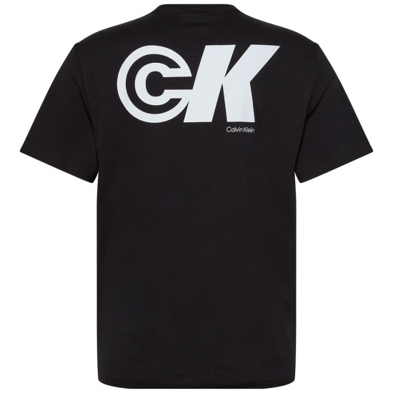 Calvin Klein Μαύρο T-shirt C Neck - LV04RC835G