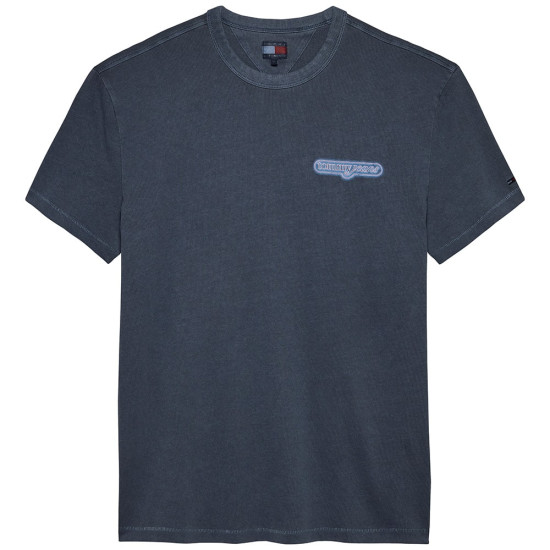 Tommy Jeans Μπλε T-shirt C Neck - DM0DM21829