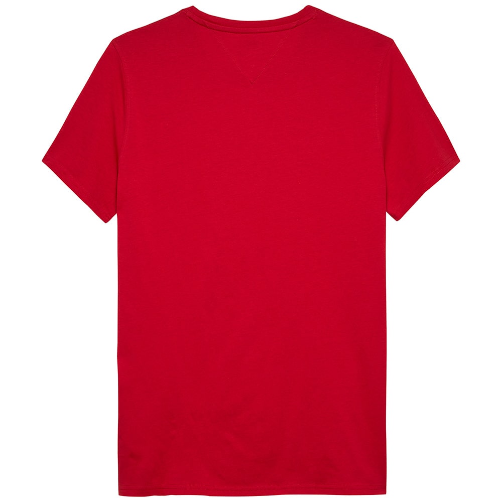 TOMMY JEANS Κόκκινο T-shirt C Neck - DM0DM04411