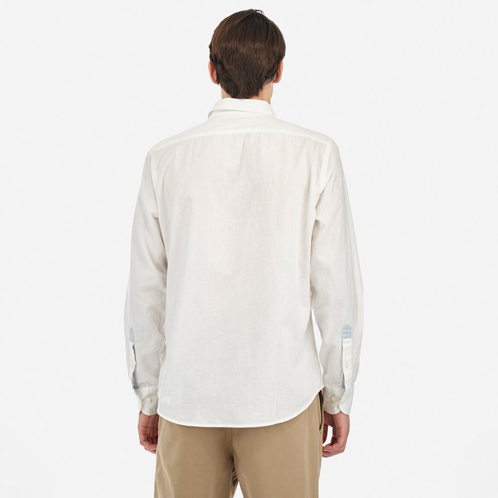 La Martina Λευκό Πουκάμισο Button Down - 3LMMAC304