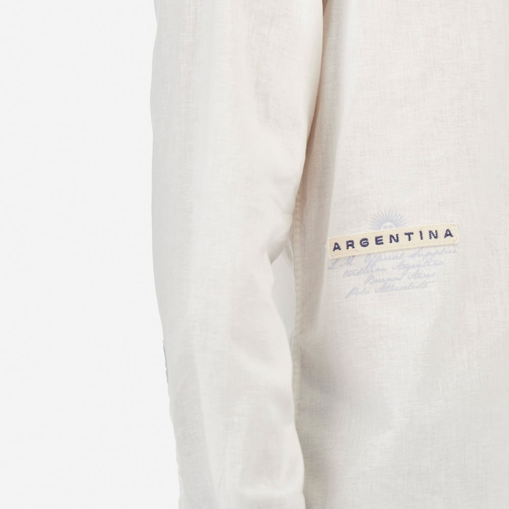 La Martina Λευκό Πουκάμισο Button Down - 3LMMAC304